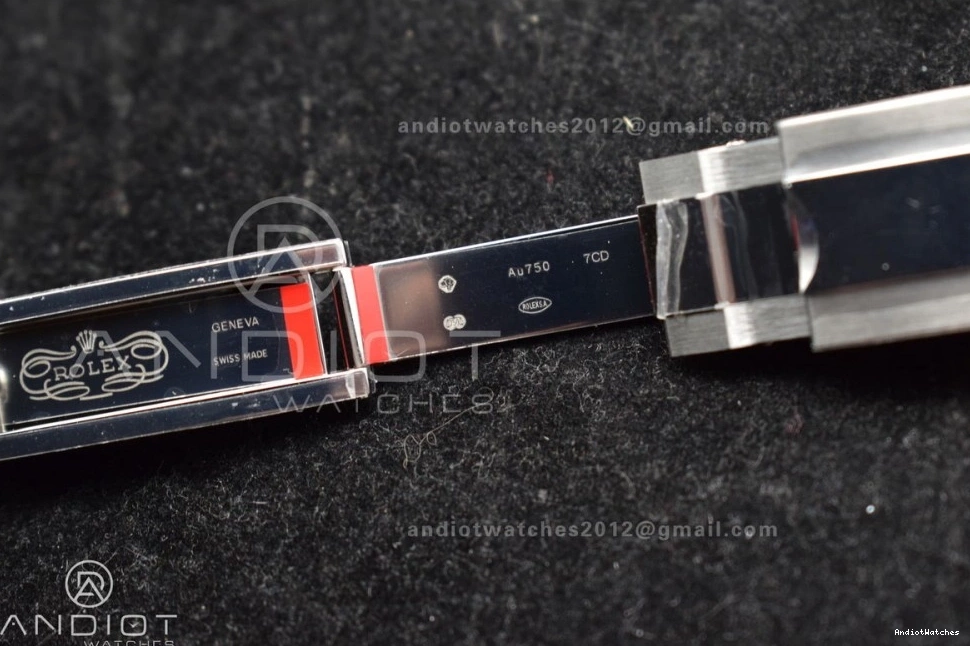 Strap FlexibleFit on Best DD Daytona VSF flex Oyster 904L Dial Steel 116519 Edition Gray 1:1 775 1021
